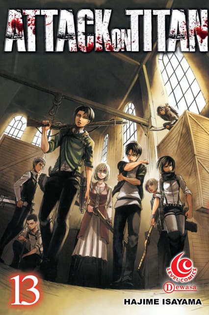 Level Comic (LC): Attack On Titan 13