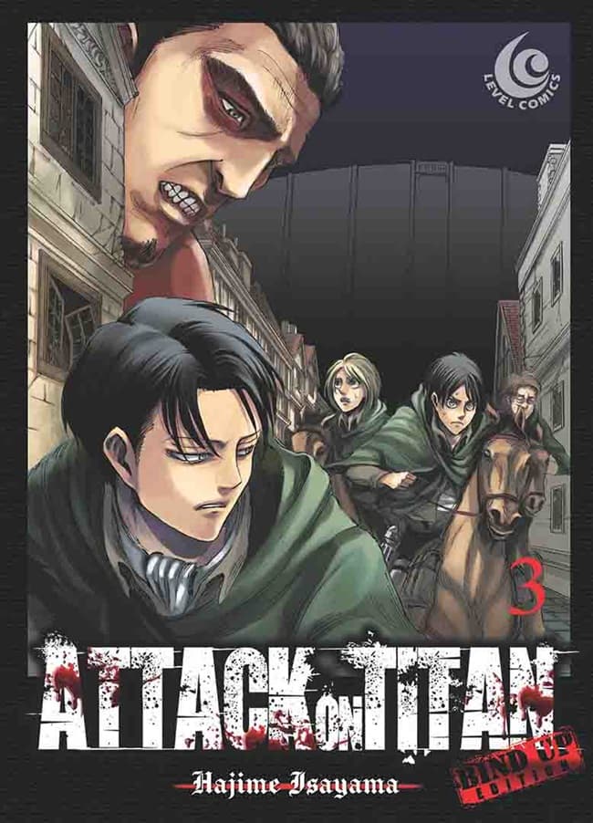 Level Comic: Attack on Titan Bind Up Edition 03