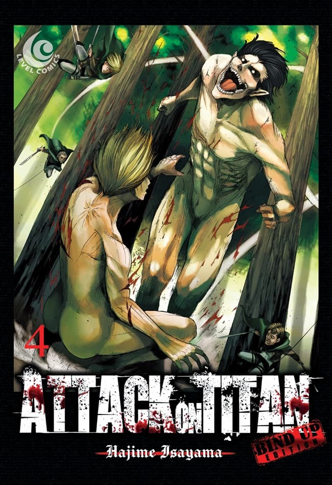 Level Comic: Attack on Titan Bind Up Edition 04