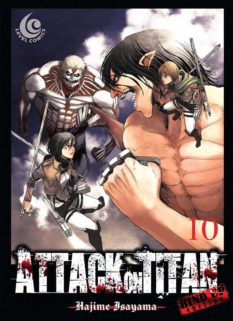 Level Comic:  Attack on Titan Bind Up 10