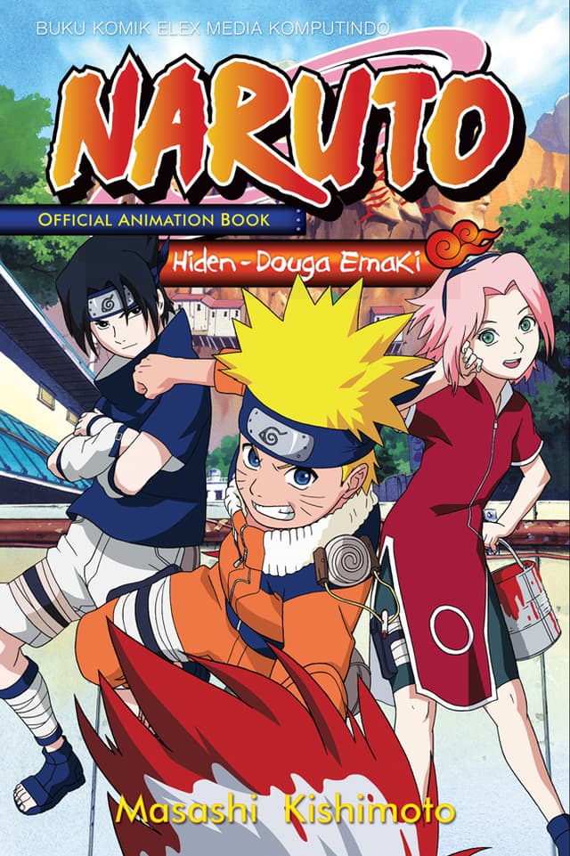 Naruto Official Animation Book: Hiden - Douga Emaki