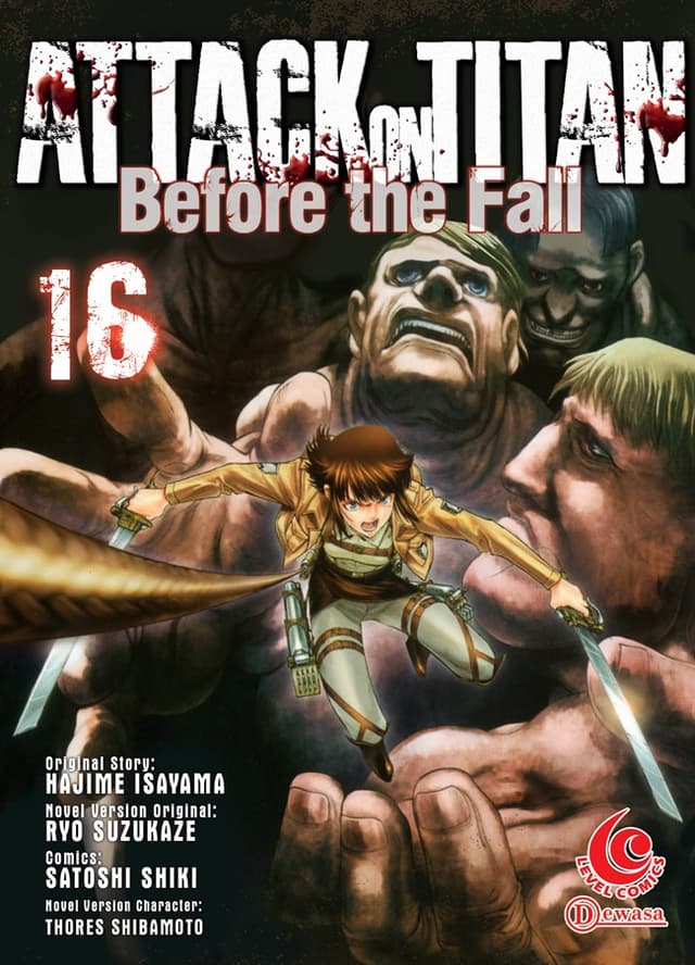 Level Comics: Attack on Titan Before the Fall 16