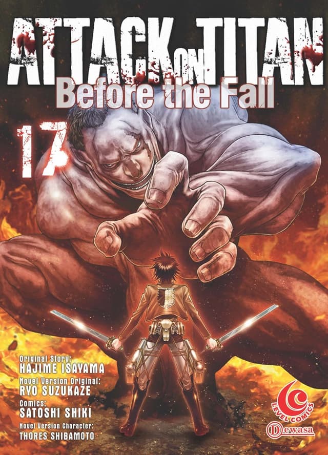 Level Comic: Attack On Titan Before The Fall 17